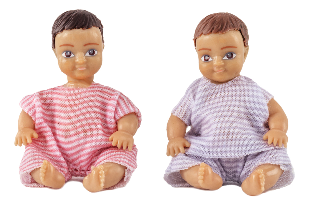 Set of dolls Lundby for a house two bobbleheads LB_60806600