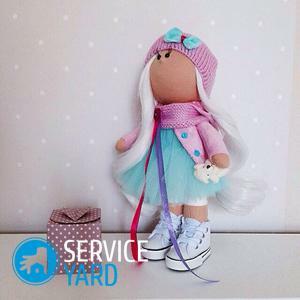 How to sew clothes for a puppet yourself?