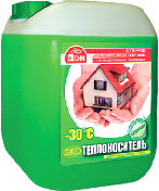 Heat carrier Comfort House Eco -30 glycerin 10 kg (green)