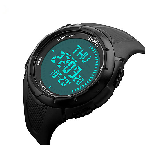 YY1232 Smart Watch voor lange stand-by / waterbestendig / kompas / multifunctioneel / sporttimer / stopwatch / alarm / kalender