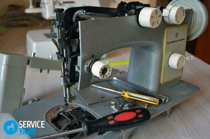 Hvordan reparere en symaskin selv?