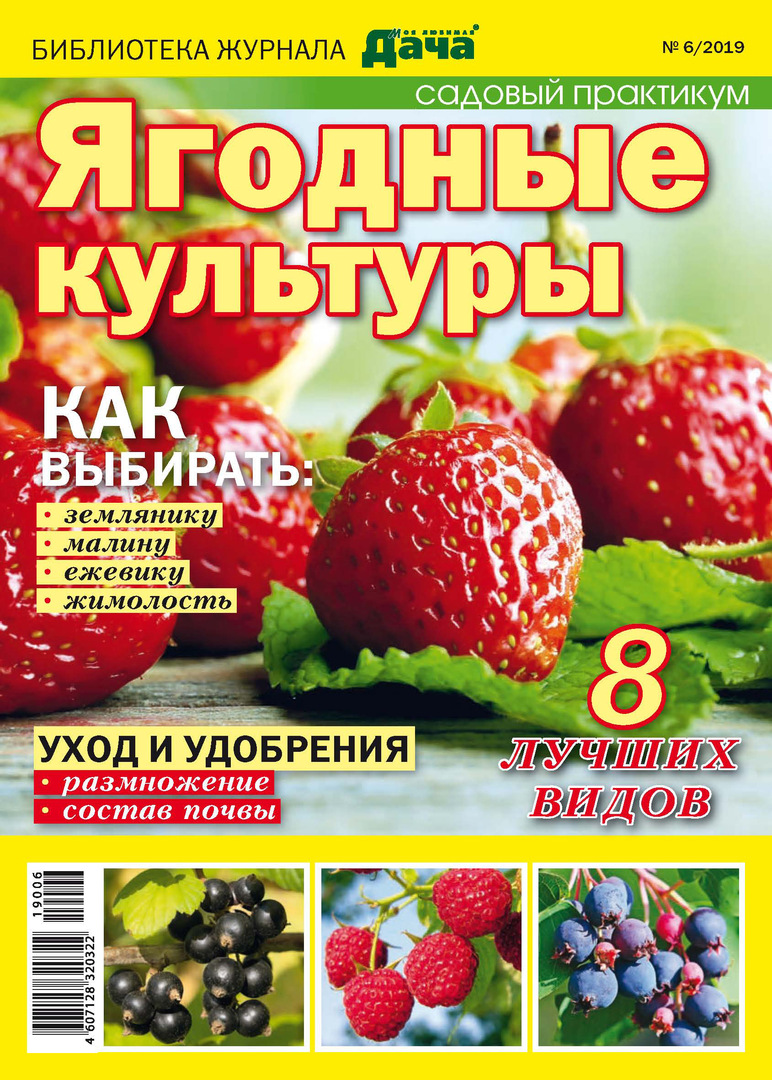 Kirjasto lehden " My favorite dacha" №06 / 2019. Marjakasvit