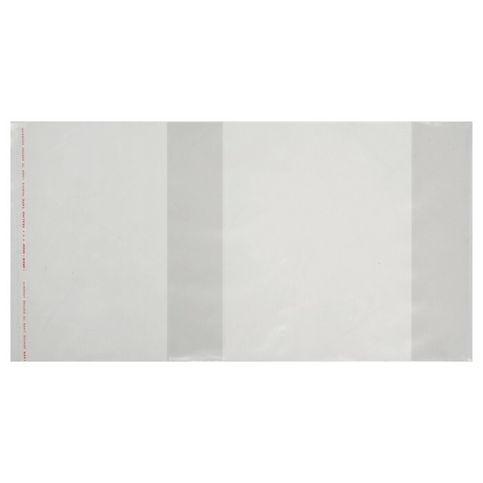 PE cover 210 x 400 mm, 80 microns, for notebooks, with glue edge, universal
