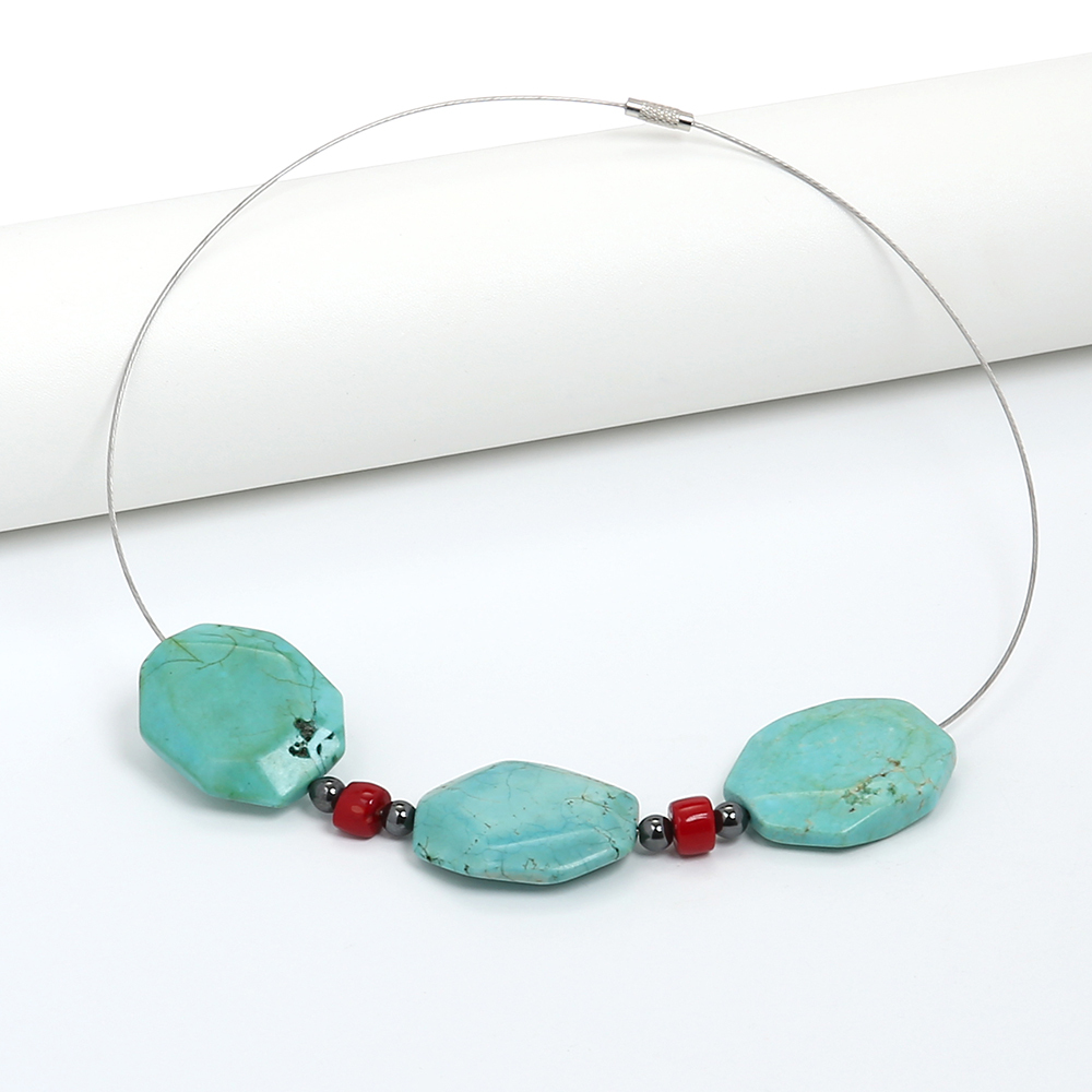 Perlen für Damen My-bijou 303-1042 blau / grau / rot