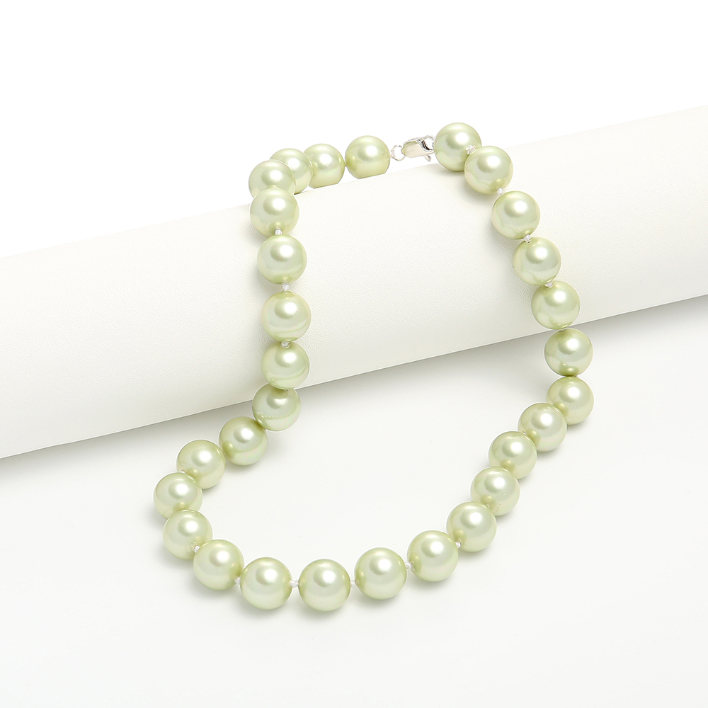 Perlen für Damen grün MY-BIJOU 303-835