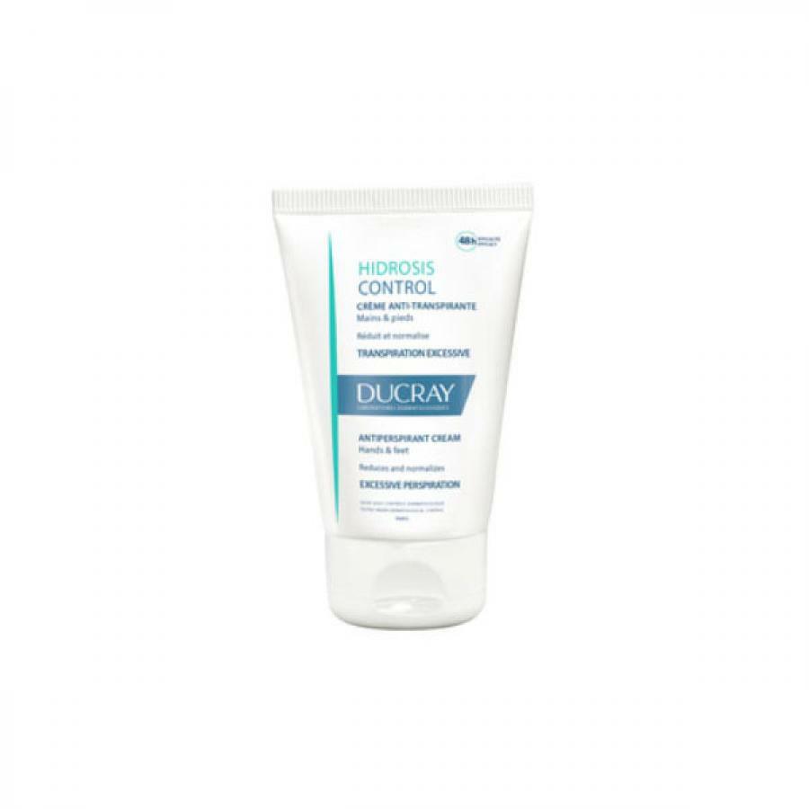Ducray Hidrosis Control Deodorant Hand & Feet Cream, 50 ml, reglerar överdriven svettning