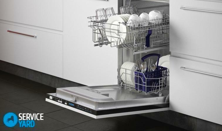 How do I clean the dishwasher at home?
