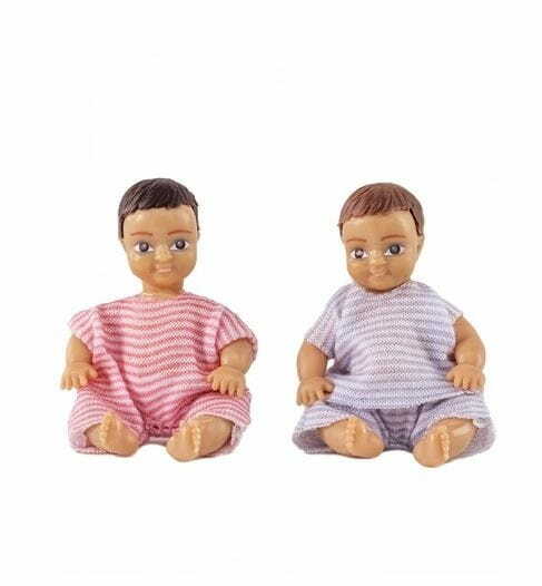 Set of dolls for the LUNDBY house Two dolls