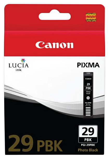 Canon PGI-29PBK Pro-1 Tintenpatrone Foto Schwarz 111 Seiten