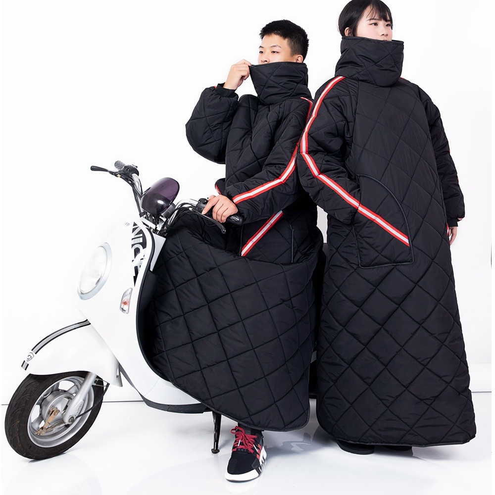 Cubierta de invierno para scooters, ropa protectora contra el frío y la lluvia, manta de rodilla para motocicleta, calentador de rodilla, manta de invierno impermeable