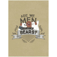 Business notatbok We Bare Bears. Hele sannheten om bjørner, A6, 64 ark