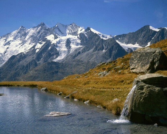 The highest mountains in Europe