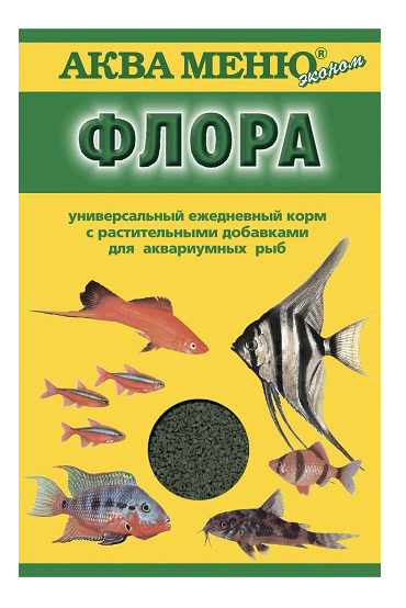 Fischfutter Aqua Menu Flora, Granulat, 30 g