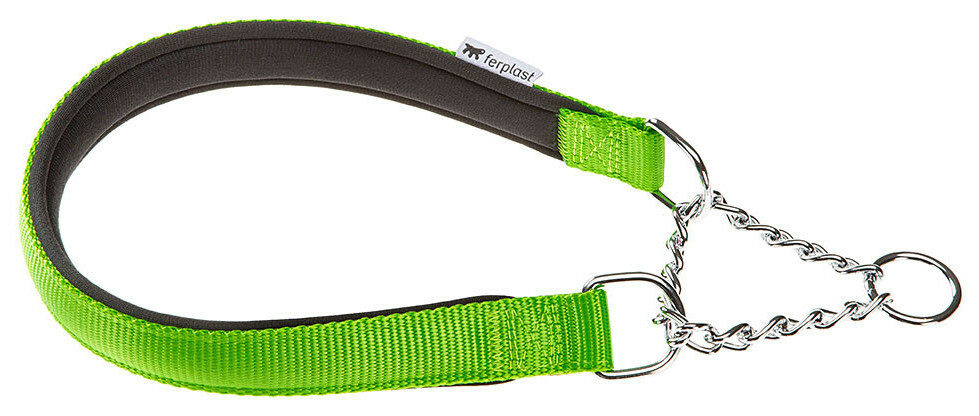 Köpekler için tasma Ferplast DAYTONA CSS 65 cm x 2.5 cm yeşil
