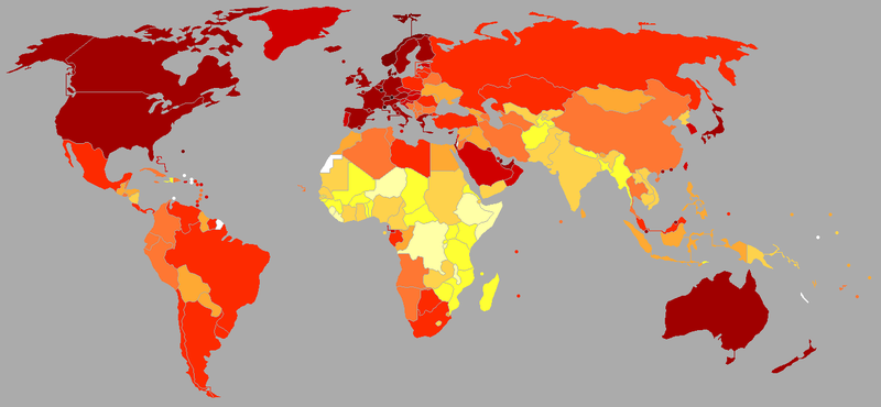 De rigeste lande i verden