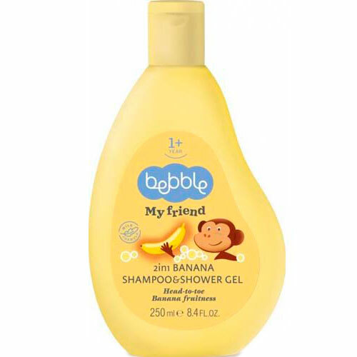 Bebble My Friend Banana Shampoo e Gel de Banho