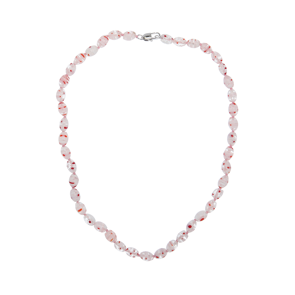 Dameskralen My-bijou 303-1080 roze/rood