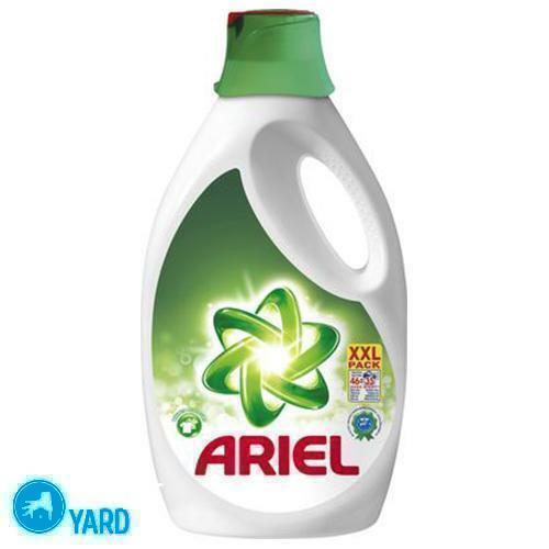 Gel voor het wassen van "Ariel"