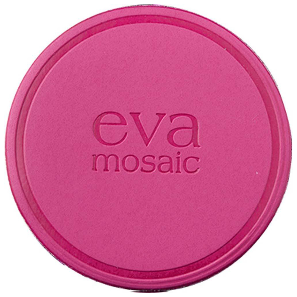 Powder ottoman EVA MOSAIC Raspberry