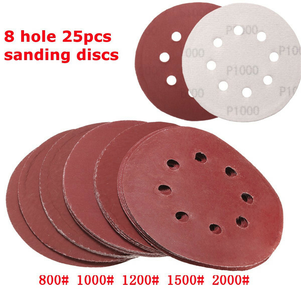 Brusni brusni diskovi od 8 inča sa 8 rupa Brusni papir 800/1000/1200/1500/2000 Grube kože