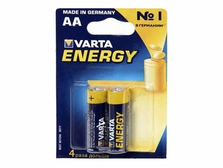 Baterija VARTA Energy AA lizdinė plokštelė 2 vnt