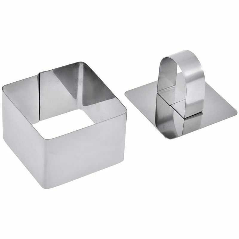 Square press mold for salads and side dishes Marmiton
