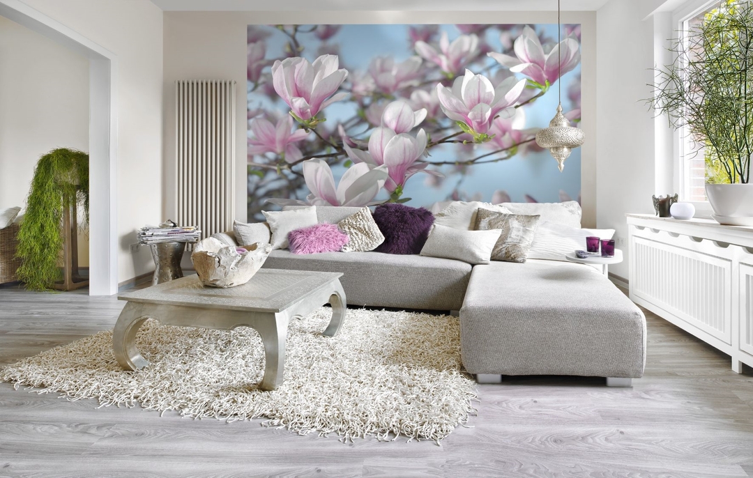 An extraordinary solution is one of the advantages of a room with photo wallpaper