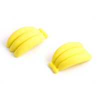 Banana erasers (2 pieces)
