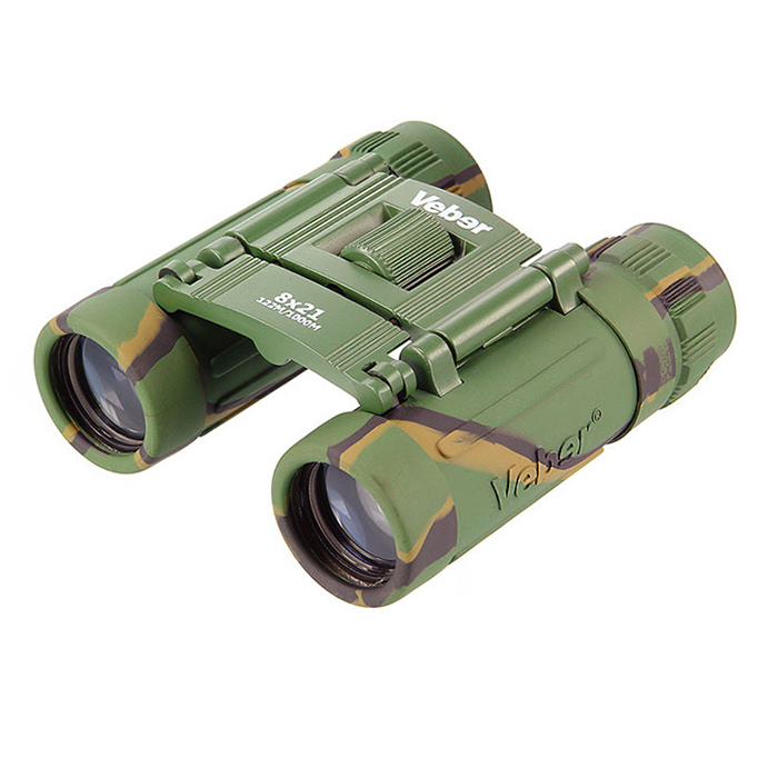 BN 8 * 21 binoculars cam. Veber Sport