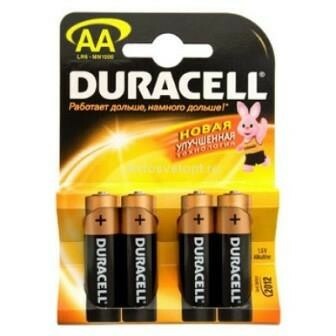 Baterie alkaliczne Duracell Basic AA LR6 Bl-4, 4 szt