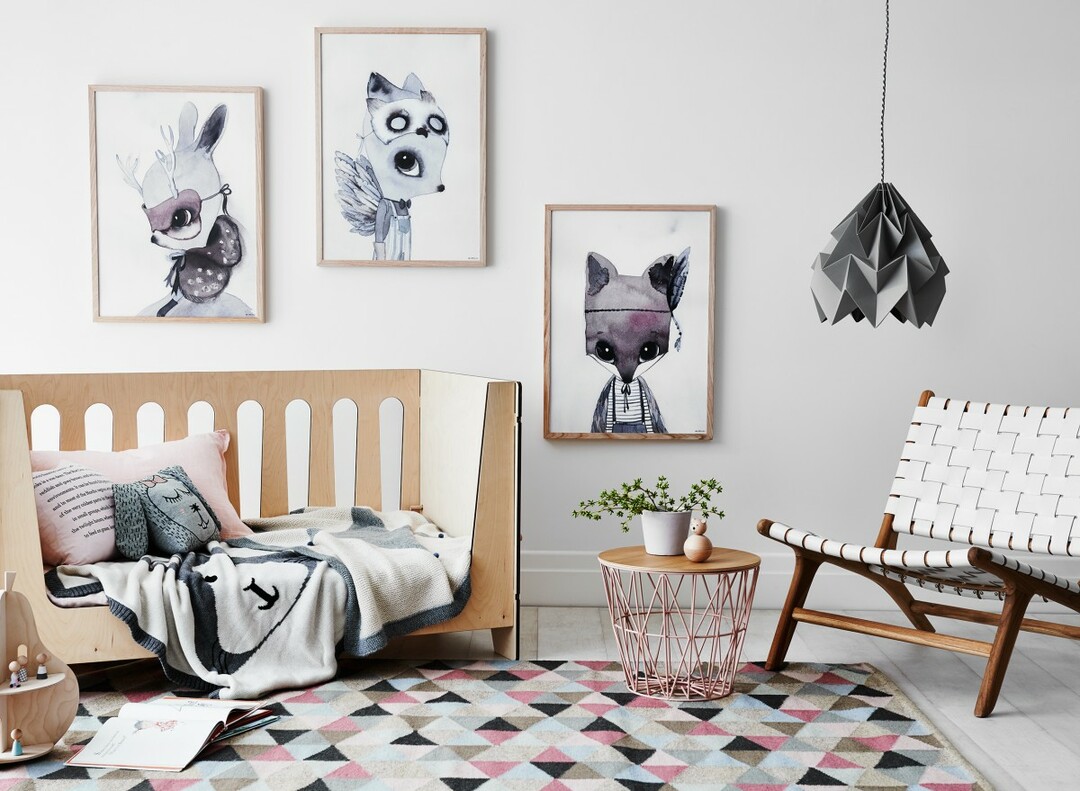 Kinderschilderijen: modulaire en andere opties in het ontwerp van de kamer, foto's