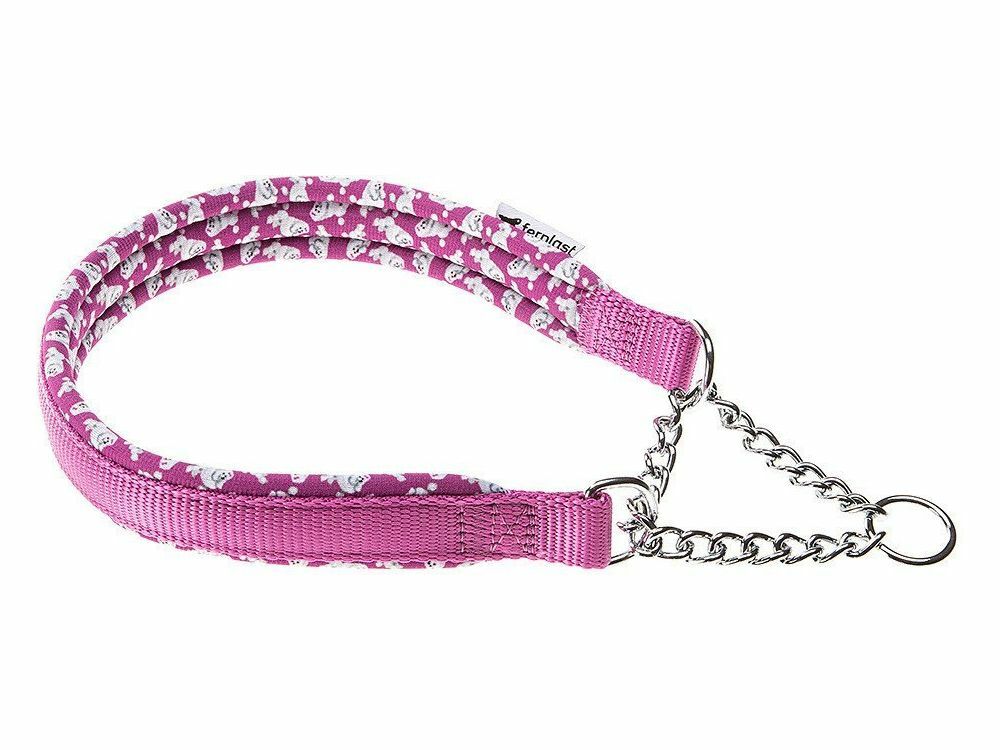 Ferplast Daytona Fantasy noose collar for dogs (2.5 cm x 65 cm, Lilac)