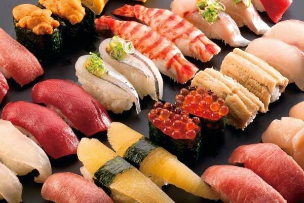 Rolls and sushi - a gift from Japan