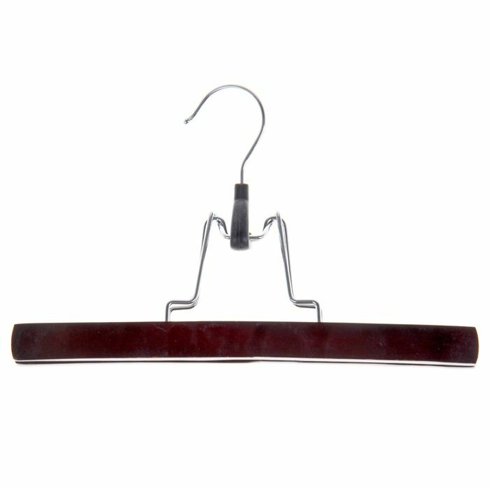 Hanger for trousers and skirts 25 cm, cherry
