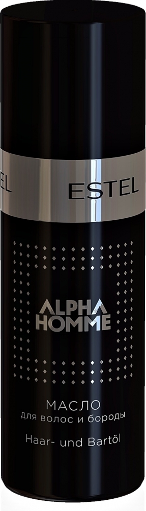 Hair and beard oil, for men / ALPHA HOMME 50 ml