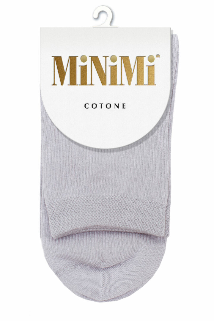 Women's socks MiNiMi MINI COTONE 1202 light gray 39-41