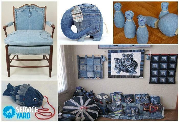 What can you do with old jeans?