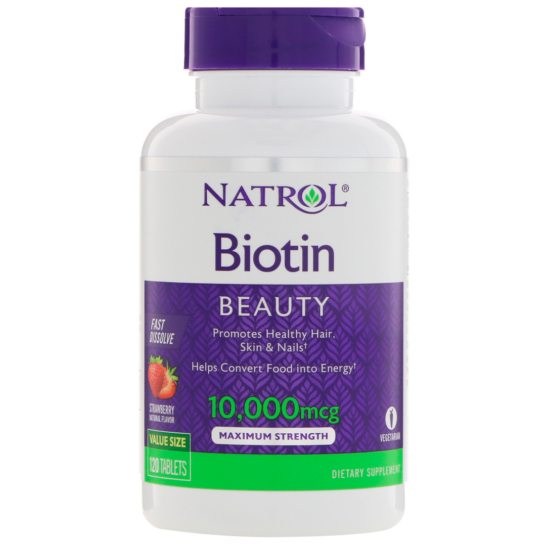 Vitamin B7 Natrol Biotin 10000 60 Tabletten