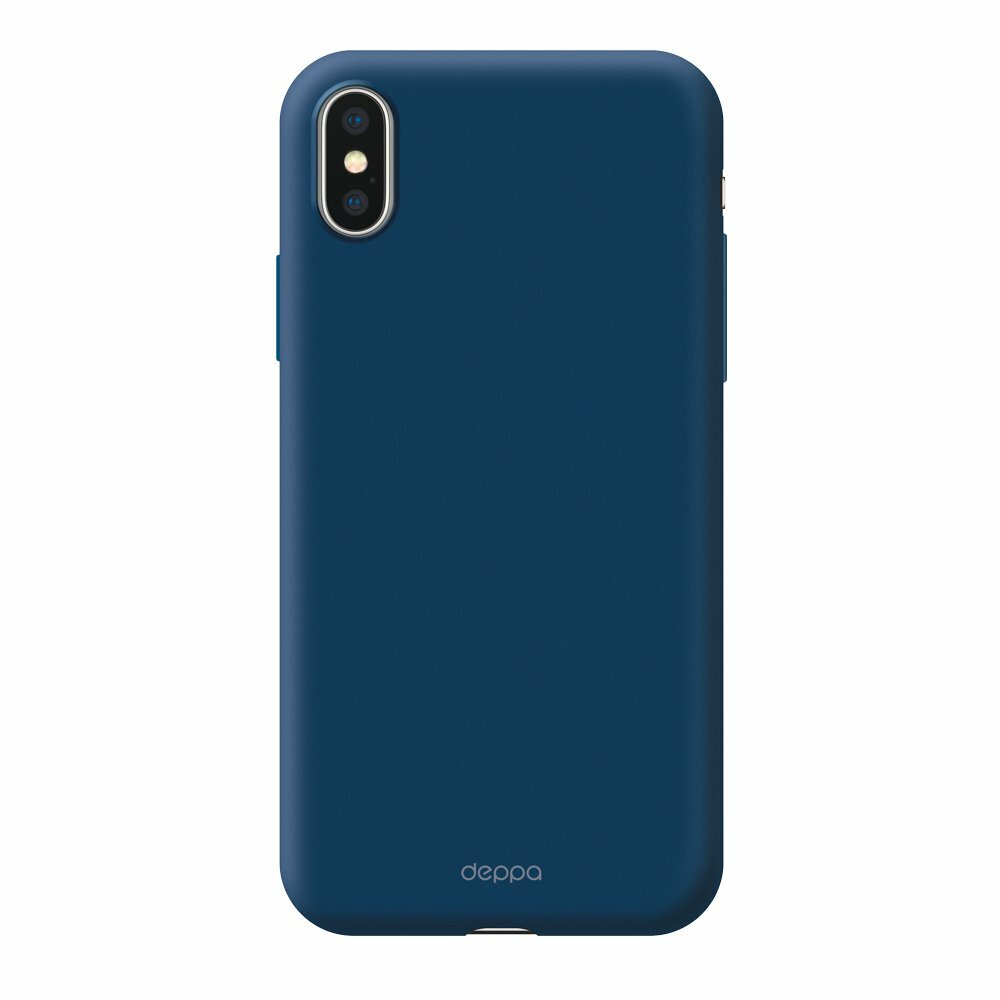 Deppa Air Case für Apple iPhone X / XS Blau