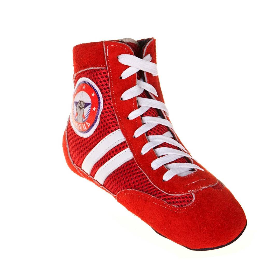 Tênis de luta livre Lutador BSZ-01K, vermelho, 45