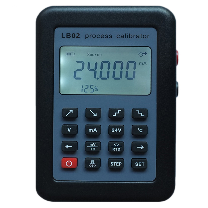 Générateur Signal Courant Résistance Voltmètre Source Process Calibrateur 4-20mA/0-10V/mV Affichage LCD