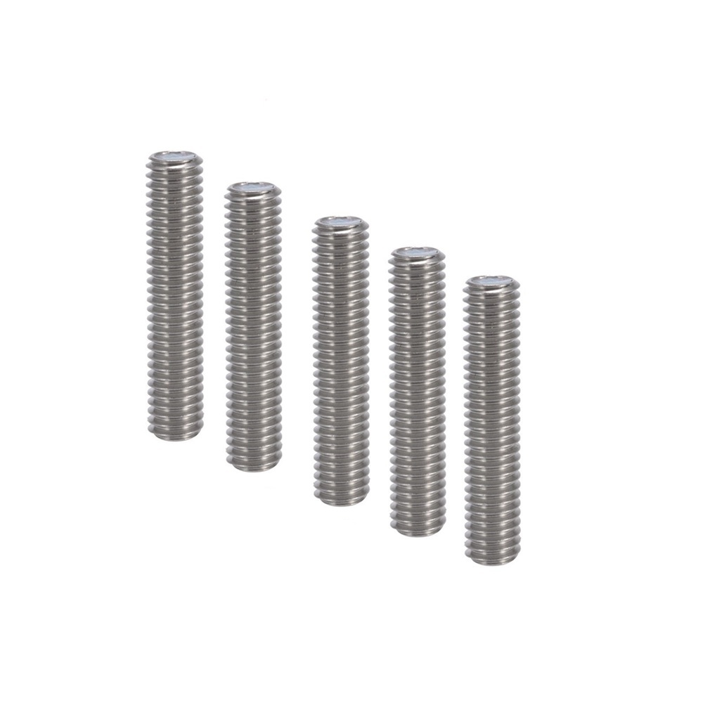 Cuello extrusor de acero inoxidable Anet® M6 * 40 mm con tubos PTEF Tubos de filamento de 1,75 mm para impresora 3D