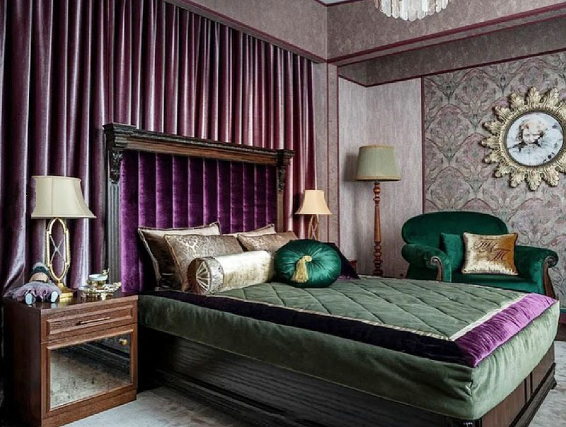 Renovation is simply chic: a luxurious bedroom as a gift to Tatyana Tarasova for the New Year