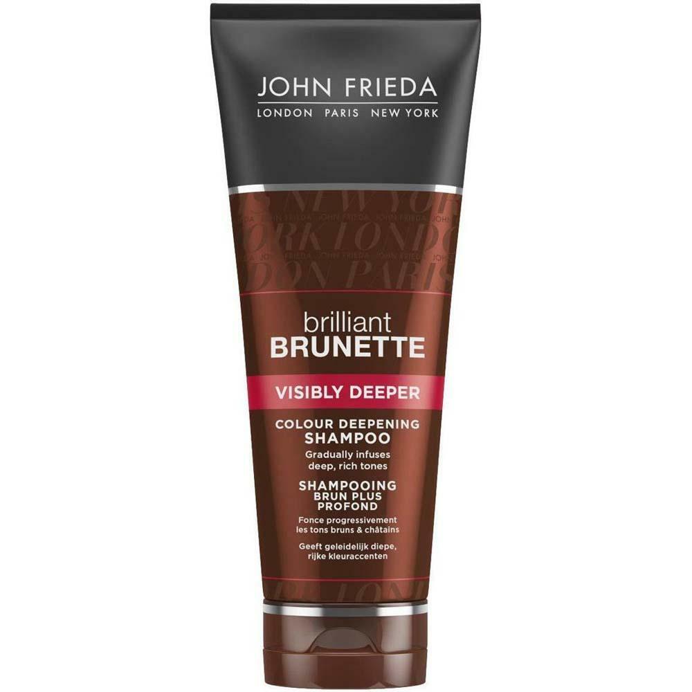 Visibly deeper brilliant brunette shampoo to create a rich shade of dark hair: prices from $ 510 buy inexpensively in the online store
