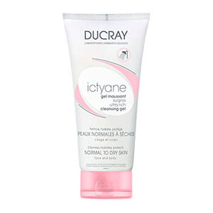 Supernährendes Reinigungsgel für Gesicht und Körper DUCRE ICTIAN, 200 ml (Ducray)