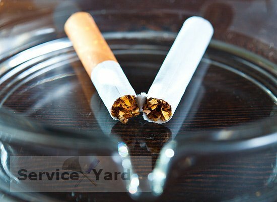 Hvordan rengøres luften fra tobaksrøg?