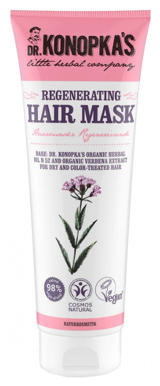 Dr. Konopkas haarmasker regenererend haarmasker 200 ml: prijzen vanaf 243 ₽ goedkoop kopen in de online winkel
