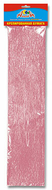 Barvni krep papir Pink biser