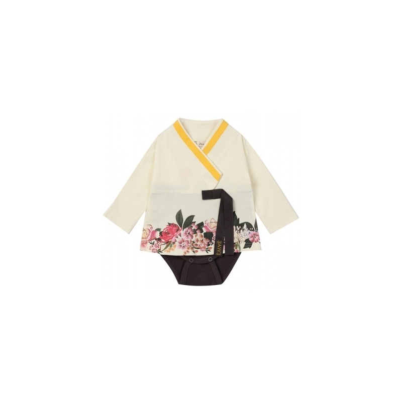 Bodi-kimono YOMAYO Bež velikost 86