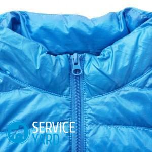 How to wash the down jacket on a sintepon in a washing machine?